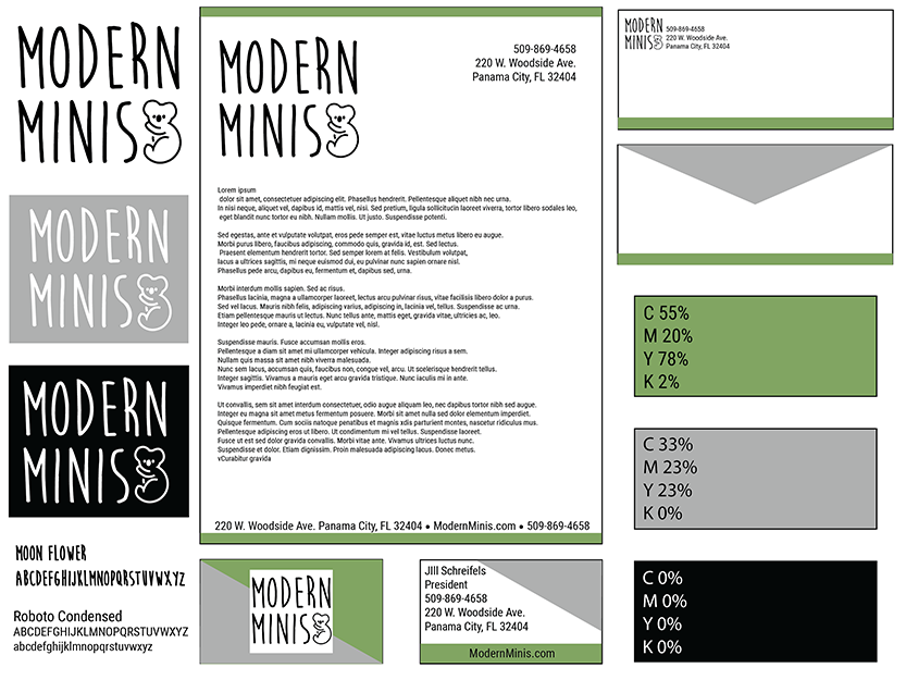 Modern Minis Branding