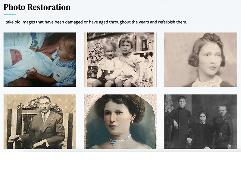 Photo Restorations
