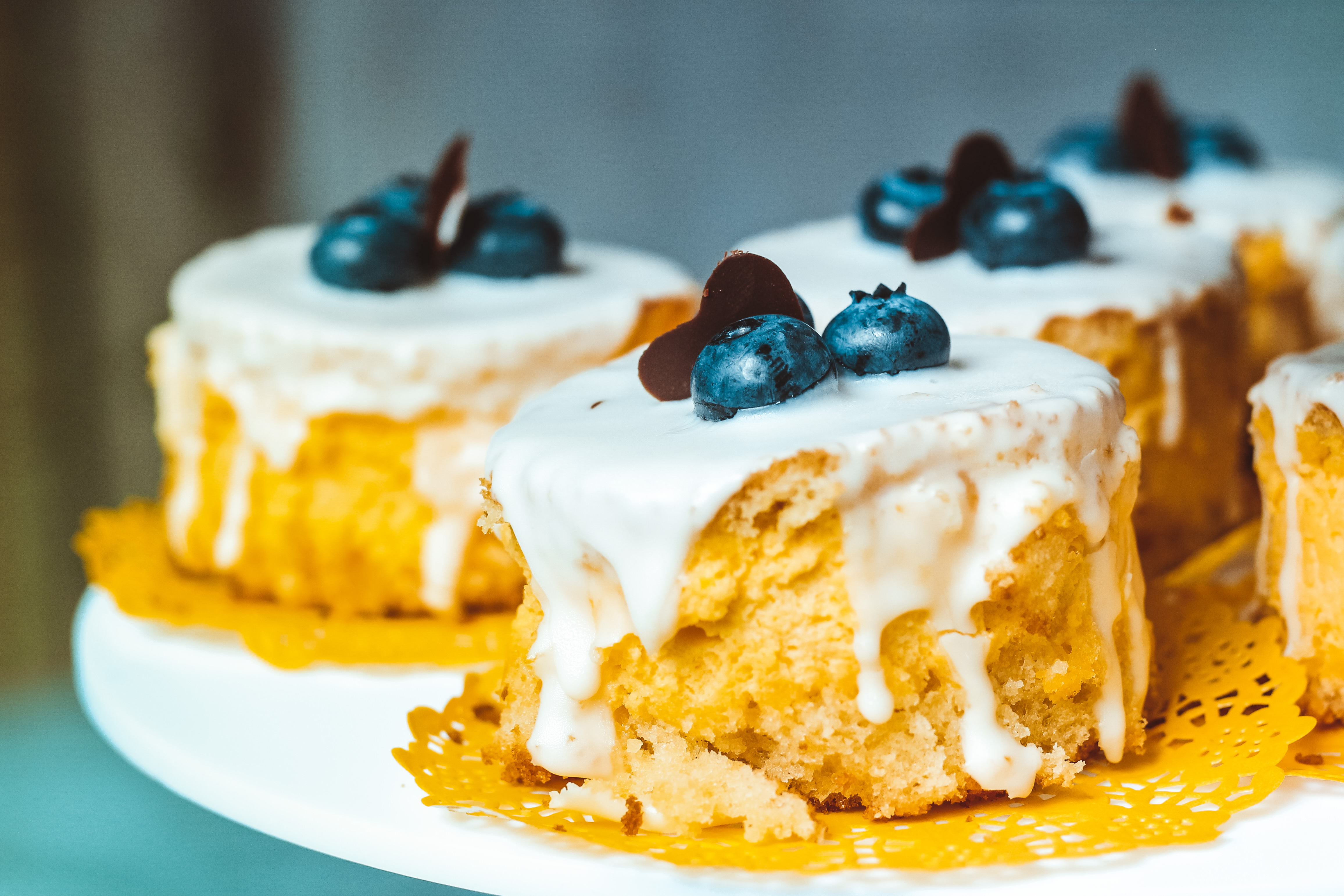 Blueberry Chocolate Dessert